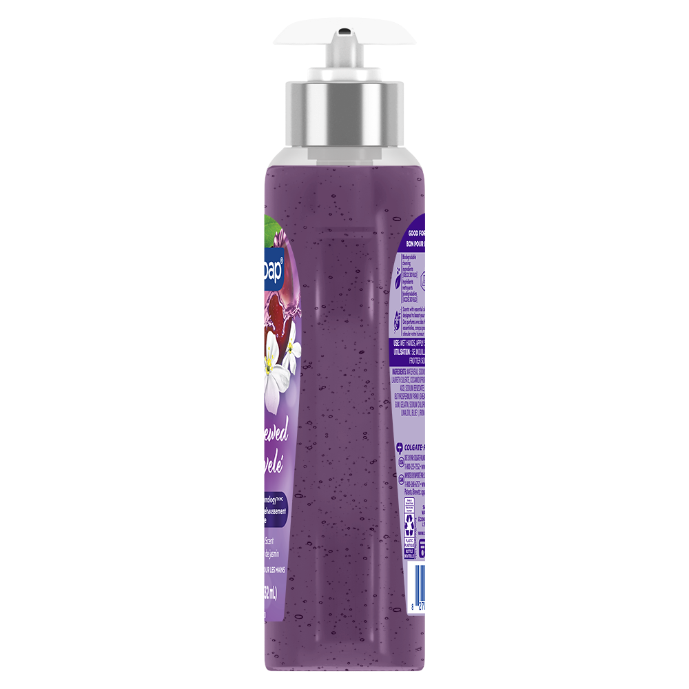 Softsoap Savon Liquide pour les Mains Renewed, sans Parabène, Parfum Prune et Jasmin, 332 mL