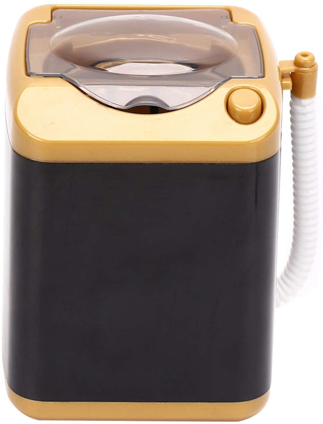 Electric Washing Machine, Washing Machine, Mini Electric Brush Washing Machine for Cleaning Cosmetic Tool Girls Ladies(gold)