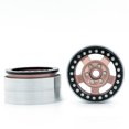 thumbnail image 4 of Moobody Aluminum Alloy Wheel Rim Beadlock Wheel Rims Hub 4pcs Replacement for 1/10 TRX4 Axial SCX10 90046 SCX10 III AXI03007 AXI03003 RC Car, 4 of 7