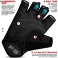 thumbnail image 2 of RDX Gym Weight Lifting Gloves Workout Fitness Bodybuilding Breathable Powerlifting Wrist Support Training Exercise, 2 of 7