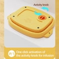 thumbnail image 4 of Chanana Instant Ice Cream Maker, Rolled Cream Maker, Instant Gelato Pan Roll, with 2 spatula, Frozen Fried Yoghurt Plate Mini Freezer Kit Machine, Ice Stir Frying Machine with 2 Shovels, 4 of 8