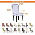 thumbnail image 4 of Oblique Plaid Dining Room Chair Slipcovers Parsons Chair Covers Sets Stretch Waterproof Dining Chair Covers Removable Kitchen Chair Covers Chair Protector Covers(Peacock Green,2 Pack), 4 of 7