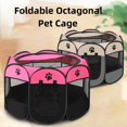thumbnail image 2 of Octagonal Pet Fence Pet Tent Oxford Cloth Dog Kennel Foldable Dog Cage Dog Cat, 2 of 4