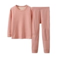 thumbnail image 1 of 2 Set Youth Kids' Thermal Underwear Set Compression Shirt Leggings Pants Kids Base Layer Cold Weather, 1 of 3