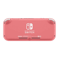 thumbnail image 4 of Nintendo Switch Lite Handheld Console Coral Pink Refurbished Bundle with Super Smash Bros. Ultimate Game, 4 of 6