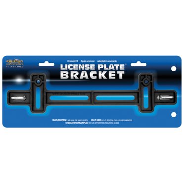 Accessoire; support noir de plaque d’immatriculation de voiture cruiser