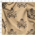 thumbnail image 4 of Soimoi Satin Silk Fabric Ogee Damask Printed Fabric 1 Yard 42 Inch Wide, 4 of 5