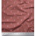 thumbnail image 1 of Soimoi Polyester Crepe Fabric Dot & Light House Shirting Print Fabric by Yard 42 Inch Wide, 1 of 3