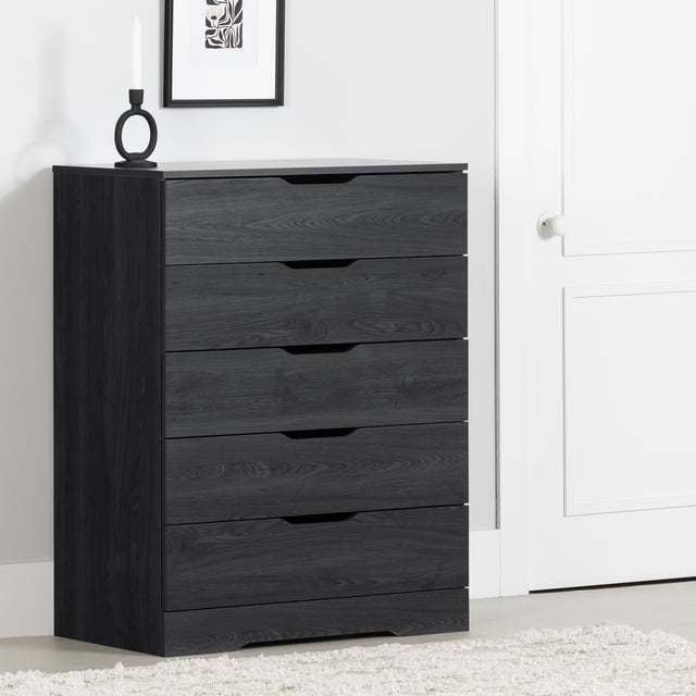 South Shore Holland 5-Drawer Chest for Adult, in Gray Oak