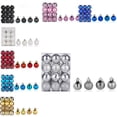 thumbnail image 4 of Lefu 24Pcs/Set 40mm Christmas Xmas Tree Ball Bauble Hanging Home Party Ornament Decor, 4 of 5