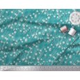 thumbnail image 3 of Soimoi Rayon Fabric Geometrical Check & Aster Floral Fabric Prints By Yard 42 Inch Wide, 3 of 3