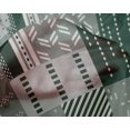 thumbnail image 4 of oneOone Silk Tabby Fabric Patchwork Geometric Print Fabric BTY 42 Inches Wide, 4 of 4