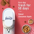thumbnail image 4 of Febreze Plug In Air Freshener, Odor-Fighting Scented Oil Refill, Baked Cinnamon Apples, 4 Refill, 4 of 19