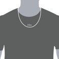thumbnail image 4 of Collier Chaîne Figaro pour Homme 22 Pouces en Acier Inoxydable Jaune - 10 mm, 4 of 4