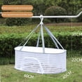 thumbnail image 2 of Amzcrzy Foldable Drying Net Flat Clothes Drying Rack - Foldable Mesh Clothes Flat Drying Rack, Underwear Drying Cage Dorm Room Essentials Home Improvement Birthday Gifts for Men Home Organization, 2 of 3