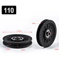 thumbnail image 1 of Splihome Silent Gym Pulley Machine Bearing Heavy Strength Training Attachment Accessories 110mm, 1 of 9