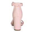 thumbnail image 3 of BLISSFUL STEP Women's Chunky Heel Open Toe Ankle Strap Sandals, 3 of 7