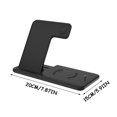 thumbnail image 3 of TopLLC Multifunctional Wireless Charger 15W Fast Charge Foldable Mobile Phone Headset Watch Universal Bracket Wireless Charging on Clearance, 3 of 9