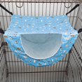 thumbnail image 1 of Cat Cage Hammock  Hanging Soft Pet Bed for Kitten Ferret Puppy Rabbit or Small Pet  Double Layer Hanging Bed  2 Level Indoor Bag for Spring/Summer/Winter, 1 of 3