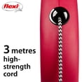 thumbnail image 3 of Flexi FUN Extra Small 3m Cord Retractable Dog Leash, 3 of 8