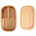 thumbnail image 2 of Boîte à Lunch en Bois, Bento Bento, pour les Enfants Adultes, 2 of 8