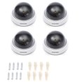 thumbnail image 1 of NEW Dummy Dome CCTV Camera Outdoor Indoor Fake CCTV Security Camera Hemispherical Flashing LED Simulation Camera, 1 of 12