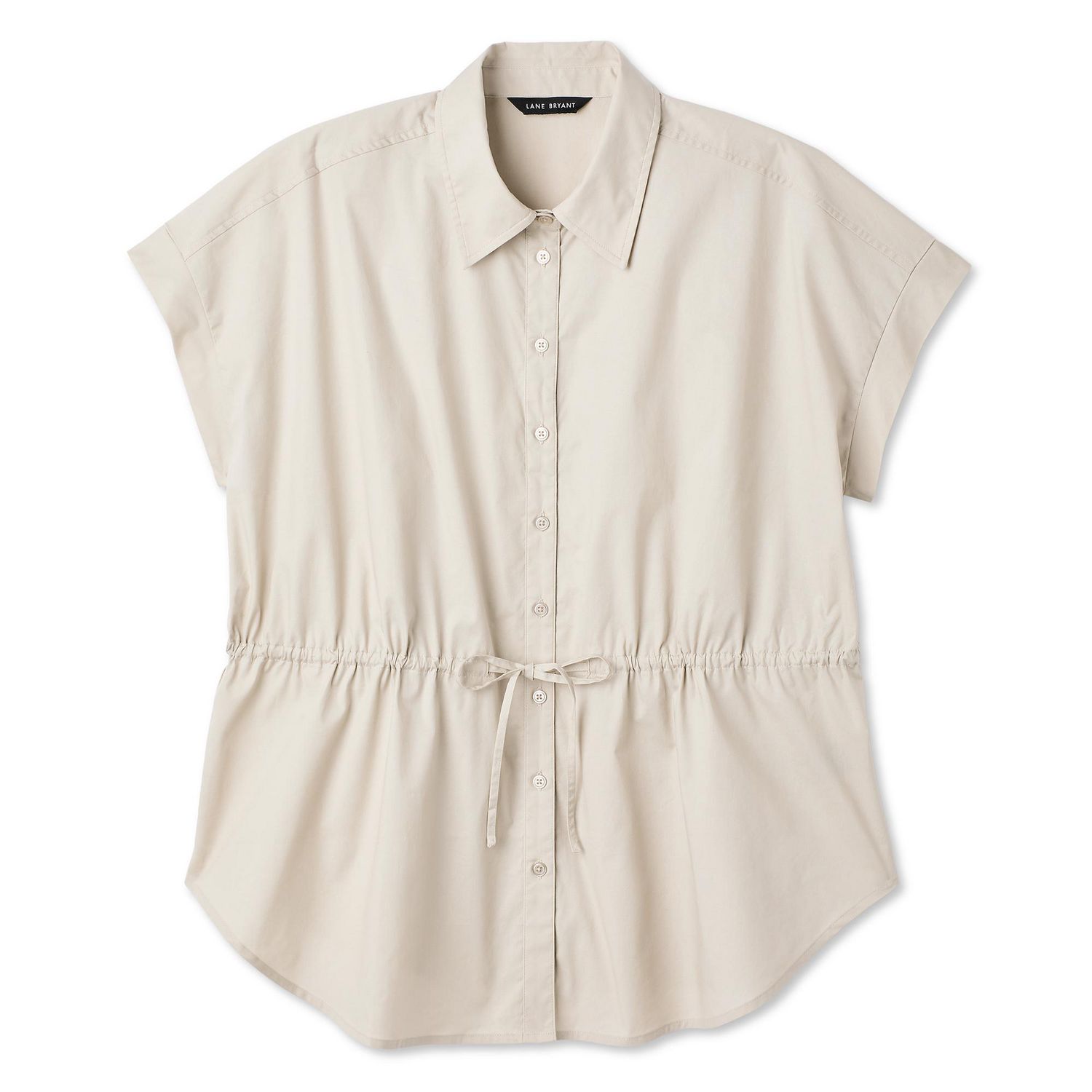 Lane Bryant Women's Plus Cinched Waist Shirt