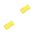 thumbnail image 2 of relayinert 10pcs/set Easy To Buckle Strap With Multi-Color Clasp Belt Buckles High Compatibility ABS Release Buckle Hook Buckle light yellow 2Set, 2 of 6