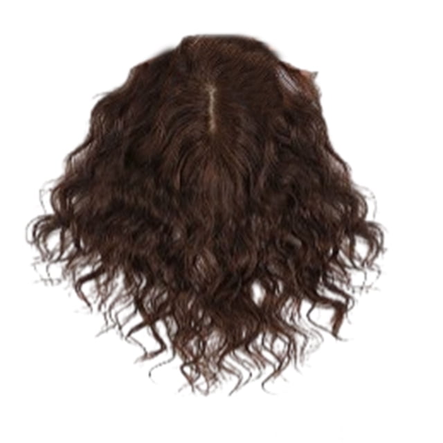 ZheElen Breathable And Lightweight Hairpieces For Natural-looking Styles Wave Clip In Hair Extensions Dark Brown