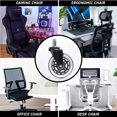 thumbnail image 2 of MotionGrey Roulettes de Chaise de Bureau - Auto - Palettes à Rouleau, Roues Ergonomiques Rapides, Support Pivotant pour Chaise de Jeu de Bureau pour un Roulement Sécuritaire sur Toutes les Surfaces de Plancher (Lot de 12), 2 of 10