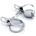 thumbnail image 4 of Krator Chrome Turn Signal Mount Brackets Fork Ears 30-37mm Compatible with Harley Davidson Street Glide, 4 of 8