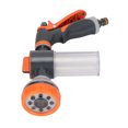 thumbnail image 4 of Hose Hand Sprayer, 8 Spray Pattern Garden Hose Nozzle Adjustable Prevent Slip  For Car Wash For Pet Shower, 4 of 8