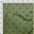 thumbnail image 2 of oneOone Polyester Lycra Fabric Leaves & Floral Block Fabric Prints By Yard 56 Inch Wide, 2 of 4