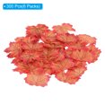 thumbnail image 3 of Unique Bargains Artificial Leaves Fall Maple Autumn Fake Leaf Decoration, Sunset Red 300 Pack, 3 of 5
