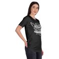 thumbnail image 2 of Inkmeso T-shirt Nurse pour Femmes Not All Angel Have Wings Some Have Stethoscopes, 2 of 8