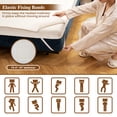 thumbnail image 4 of Costway Mattress Pad Twin Size 76" x 39"  Machine Washable Electric Bed Warmer With Overheat Protection, 4 of 9