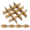 thumbnail image 1 of LEEYNEER Glassware Packing Box 5 Pack Shipping Box Divider Cardboard Packaging Box For Glassware Moving Box With Divider Boxes And Moving Supplies, 1 of 6