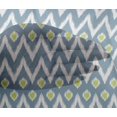thumbnail image 4 of oneOone Viscose Chiffon Fabric Chevron Ikat Print Sewing Fabric BTY 42 Inch Wide, 4 of 4