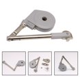 thumbnail image 3 of 1pc Support Rod Household Furniture Hardware Hydraulic Buffer Up-down Support Dressing Table 90°/105° Zinc Alloy Support Rod, 3 of 4