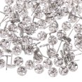 thumbnail image 1 of 100 Pcs Clous d'Oreilles Ronds Plats DIY avec Trou Fournitures de Fabrication de Boucles d'Oreilles, 1 of 9