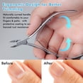thumbnail image 3 of Cuticle Trimmer with Cuticle Pusher, Cuticle Remover Nipper, Professional Stainless Steel Cuticle Cutter Clipper Set, Salon Level Durable Pedicure Manicure Tools for Finger&Toe nails (Advanced), 3 of 6