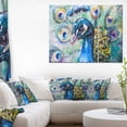 thumbnail image 3 of Design Art Beau Paon Art Sur Toile, 3 of 3