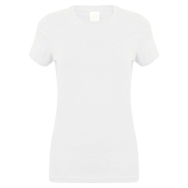 Skinni Fit Womens Feel Good Stretch Short Sleeve T-Shirt