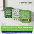 thumbnail image 4 of 24-Roll Bamboo Toilet Paper, Individually Wrapped 2-Ply Tissue Paper for Home, RV, and Camping, Soft, Strong, Septic Safe, Biodegradable, Sustainable Bathroom Essential, 4 of 8