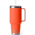 thumbnail image 3 of YETI Rambler Tasse en Paille 42 oz, Isolée sous Vide, Acier Inoxydable, Papaye, 3 of 8
