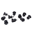 thumbnail image 2 of Guitar Strap Button, 10 Pcs Adjustable Buttons Metal Guitar End Pins Universal Strap Lock Pin For Electric Guitar Bass Ukulele, 2 of 8