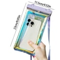 thumbnail image 2 of Tumotour Phone Pouch Touchscreen Friendly Phone Case Swimming Bag Water Accessory Drifting Gear Storage Pouch Waterproo, 2 of 5