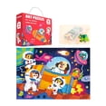 thumbnail image 1 of TIELUTT Puzzle Large Puzzles 60 Piece Ages 3 6 for Toddler Children Learning Preschool Educational Development Toys 4 8 Years Old Children Learning Preschool 203000 Alphanumeric Rhyming Authors Skydi, 1 of 7