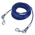 thumbnail image 1 of Double Head Bite  Outdoor Camping Leash, Premium Steel Wire, Large Range Motion, Suitable For Small, Medium, Large Dogs, Made Of Steel Wire, PVC, Ideal For, 1 of 8