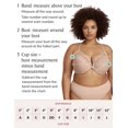 thumbnail image 2 of Glamorise Lacey T-Back Front-Closure WonderWire Bra 9246, 2 of 7
